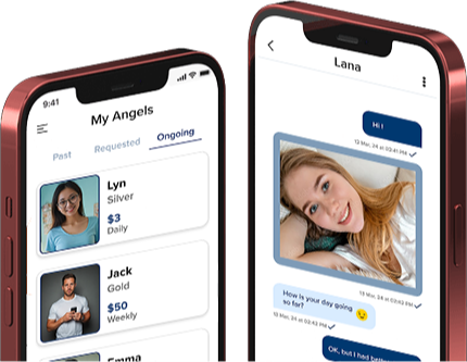 Dopoxy chat on iPhone